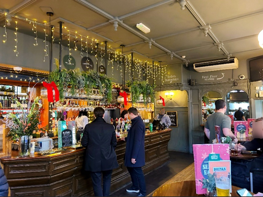 【限定品】英国製 ロンドンパブ立体絵画 69×54cm 2006年非再版・額縁付 限定品】英国製 ロンドンパブ立体絵画 69×54cm 2006年非再版・額縁